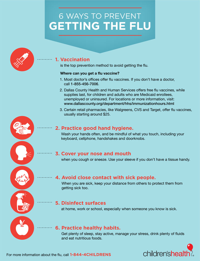 flu ways infographic healthy season prevent stay during childrens health getting help