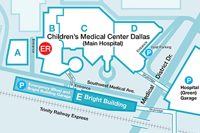 childrens medical center dallas map Children S Health Bright Building childrens medical center dallas map
