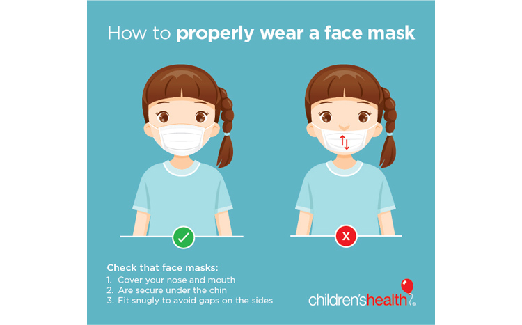 7 Face Mask Tips For Kids During COVID 19   Children's Health