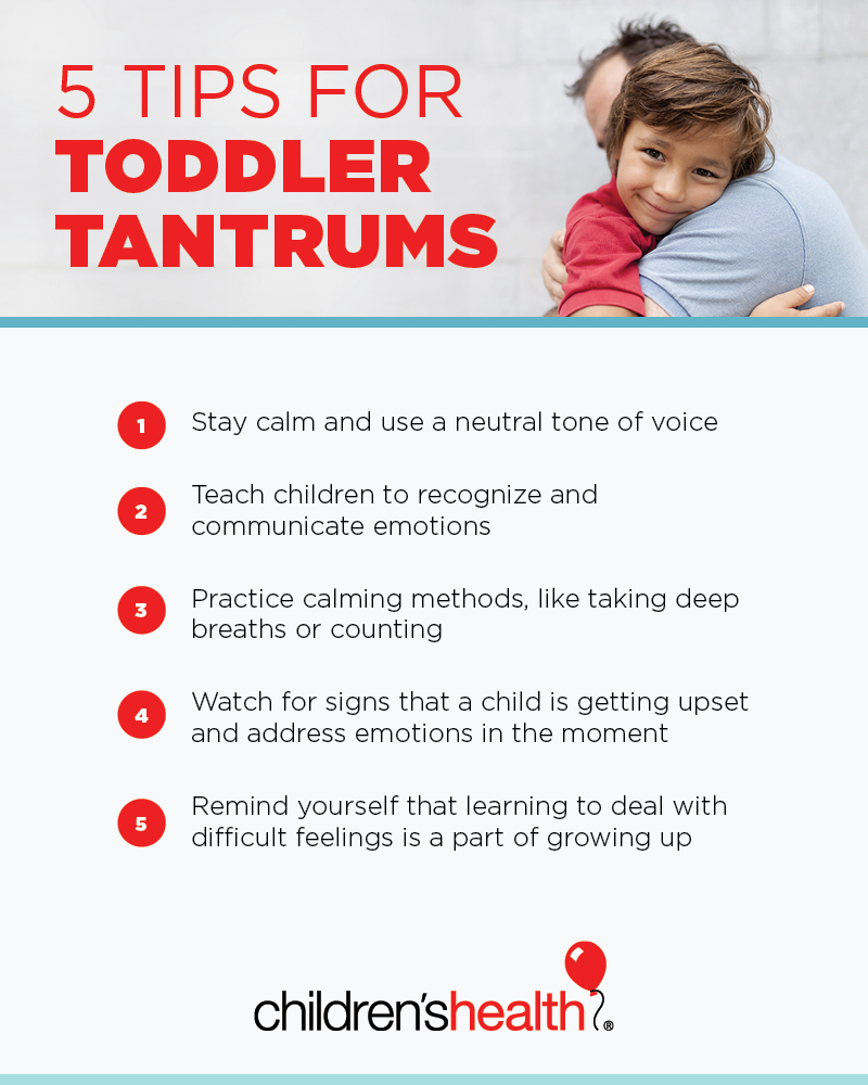 How to deal with toddler tantrums - Children's Health