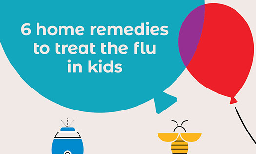 6 home remedies for flu in kids