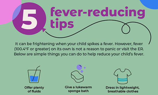 5-fever reducing tips